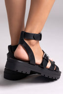 Flatforms σανδάλια crossover Only 15341272