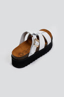Flatforms σανδάλια δερμάτινα ATENEO
