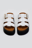 Flatforms σανδάλια δερμάτινα ATENEO