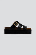 Flatforms σανδάλια δερμάτινα ATENEO