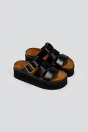 Flatforms σανδάλια δερμάτινα ATENEO