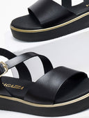 Flatforms σανδάλια δερμάτινα Ragazza 01186