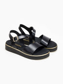 Flatforms σανδάλια δερμάτινα Ragazza 01186