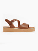 Flatforms σανδάλια δερμάτινα Ragazza 01186