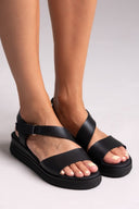 Flatforms σανδάλια δερμάτινα Ragazza 0411