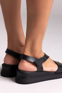 Flatforms σανδάλια δερμάτινα Ragazza 0411