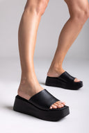 Flatforms σανδάλια δερμάτινα Ragazza 0721