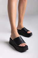 Flatforms σανδάλια δερμάτινα Ragazza 0721