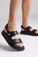 Flatforms σανδάλια δερμάτινα Ragazza 0850