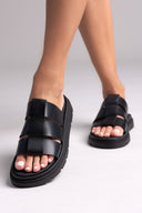 Flatforms σανδάλια δερμάτινα Ragazza 0852