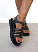 Flatforms σανδάλια gladiator 