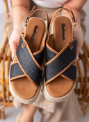 Flatforms σανδάλια με crossover φάσες Refresh 171756