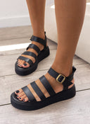 Flatforms σανδάλια με μπαρέτα TFP