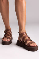 Flatforms σανδάλια με μπαρέτα TFP