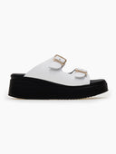 Flatforms σανδάλια με oversized τοκάδες Estil