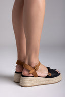 Flatforms σανδάλια με πλεκτό σχέδιο Refresh 172773