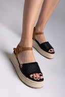 Flatforms σανδάλια με πλεκτό σχέδιο Refresh 172773