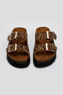 Flatforms σανδάλια με print ATENEO
