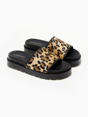 Flatforms σανδάλια με print - Leopard - thefashionproject.gr - CARAD - 22396032003
