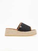 Flatforms σανδάλια με ψάθα και σχοινί Refresh 17175301