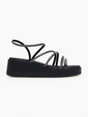 Flatforms σανδάλια με στρας Ragazza 01133