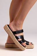 Flatforms σανδάλια με velcro ERYNN