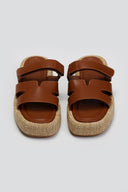 Flatforms σανδάλια με velcro ERYNN