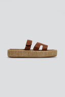 Flatforms σανδάλια με velcro ERYNN
