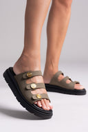 Flatforms σανδάλια nubuck Tfp