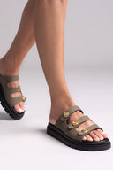 Flatforms σανδάλια nubuck Tfp