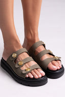 Flatforms σανδάλια nubuck Tfp