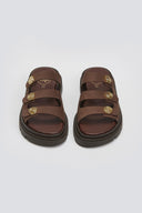Flatforms σανδάλια nubuck Tfp - Καφέ - thefashionproject.gr - TFP