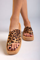 Flatforms σανδάλια suede ERYNN