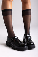 Florentic Leather Loafers with Chunky Sole - Black Florentic - thefashionproject.gr - Martin Pescatore