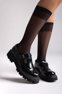 Florentic Leather Loafers with Chunky Sole - Black Florentic - thefashionproject.gr - Martin Pescatore