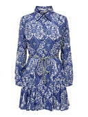 Φόρεμα boho με λαχούρια ONLY 15305484 - Μπλε - thefashionproject.gr - ONLY - 23731037003