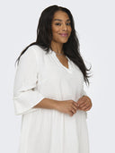 Φόρεμα λινό plus size CARMAKOMA 15316132