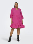 Φόρεμα λινό plus size CARMAKOMA 15316132