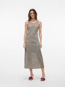 Φόρεμα μάξι με δαντέλα Vero Moda 10309293 - Τάουπε - thefashionproject.gr - VERO MODA