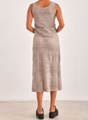 Φόρεμα μάξι με δαντέλα Vero Moda 10309293 - Τάουπε - thefashionproject.gr - VERO MODA