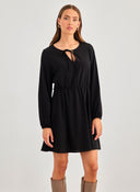 Φόρεμα με cut out 10294992 - Μαύρο - thefashionproject.gr - VERO MODA