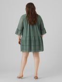 Φόρεμα με δαντέλα plus size Vero Moda curve 10294302