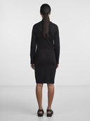 Φόρεμα με ψηλό γιακά PIECES 17141051 - Μαύρο - thefashionproject.gr - PIECES