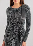 Φόρεμα μίνι lurex με σούρα Vero Moda 10277560