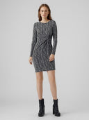 Φόρεμα μίνι lurex με σούρα Vero Moda 10277560