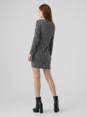 Φόρεμα μίνι lurex με σούρα Vero Moda 10277560
