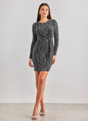 Φόρεμα μίνι lurex με σούρα Vero Moda 10277560