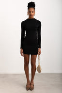 Φόρεμα μίνι με σούρες PIECES 17153520 - Μαύρο - thefashionproject.gr - PIECES