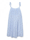 Φόρεμα μίνι ριγέ Vero Moda 10324640 - Γαλάζιο - thefashionproject.gr - VERO MODA