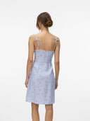 Φόρεμα μίνι ριγέ Vero Moda 10324640 - Γαλάζιο - thefashionproject.gr - VERO MODA